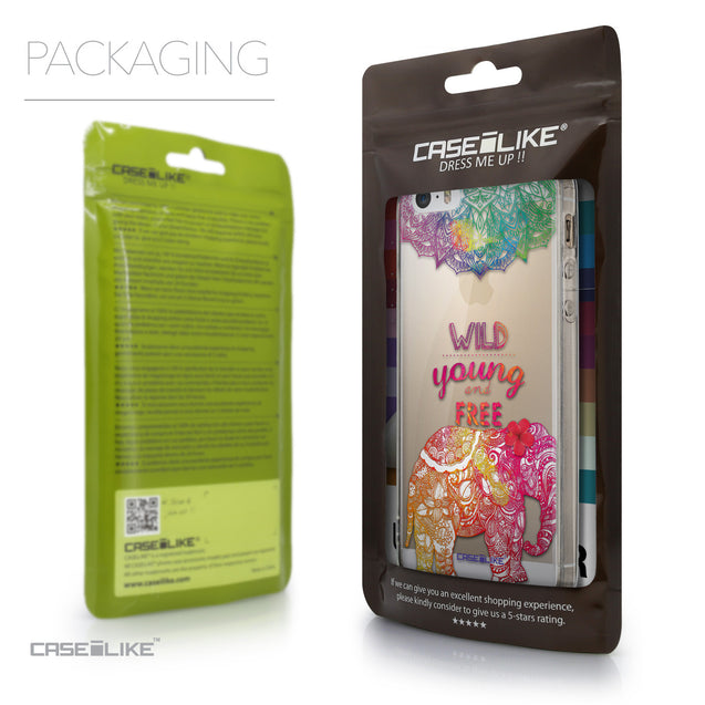 Packaging - CASEiLIKE Apple iPhone SE back cover Mandala Art 2302