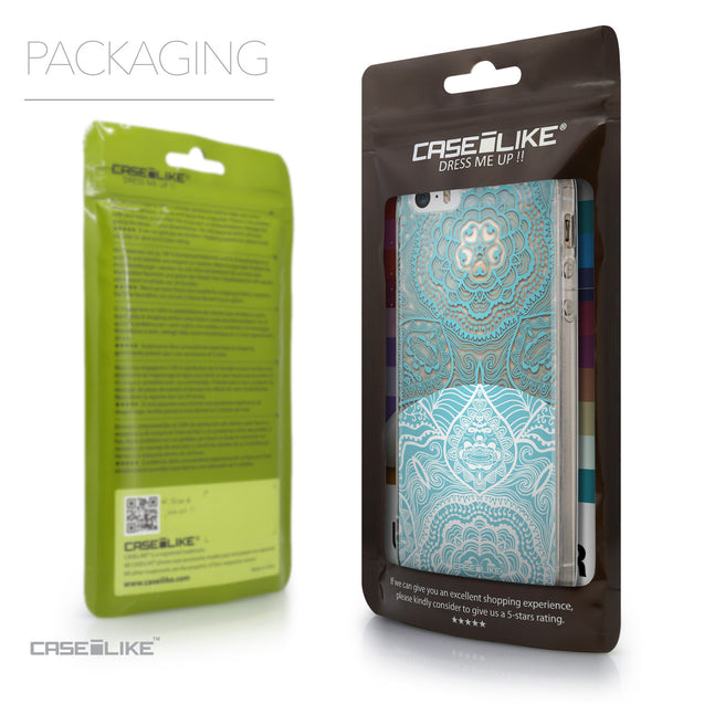 Packaging - CASEiLIKE Apple iPhone SE back cover Mandala Art 2306
