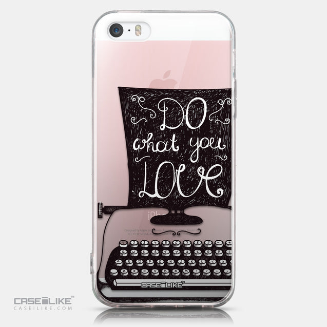 CASEiLIKE Apple iPhone SE back cover Quote 2400
