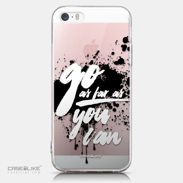CASEiLIKE Apple iPhone SE back cover Quote 2415