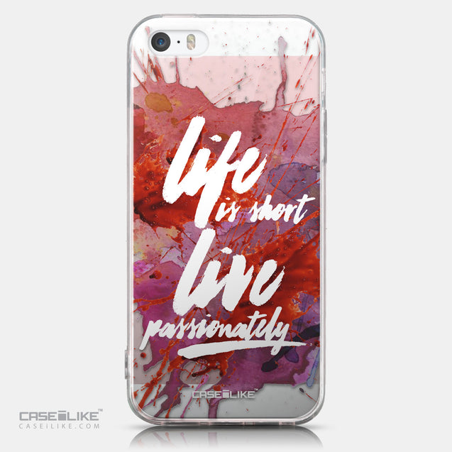 CASEiLIKE Apple iPhone SE back cover Quote 2423