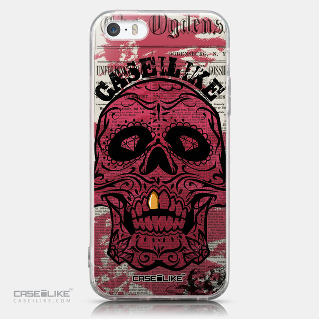CASEiLIKE Apple iPhone SE back cover Art of Skull 2523