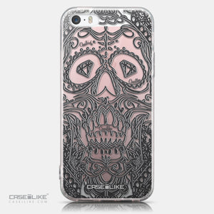 CASEiLIKE Apple iPhone SE back cover Art of Skull 2524
