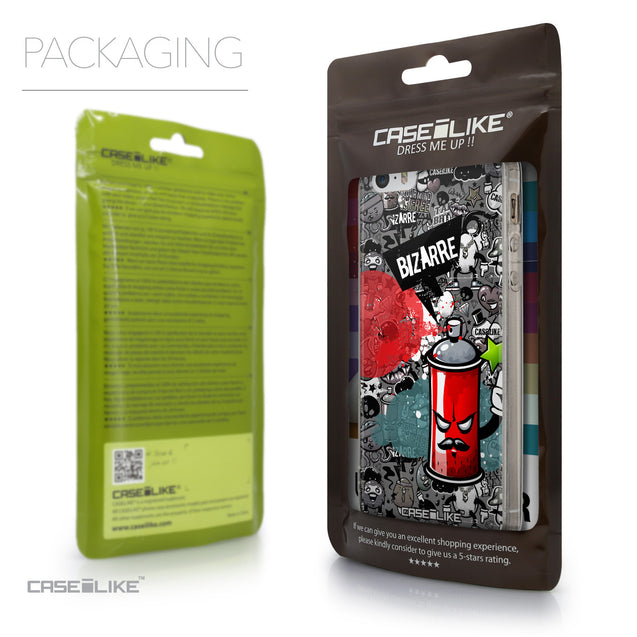 Packaging - CASEiLIKE Apple iPhone SE back cover Graffiti 2705