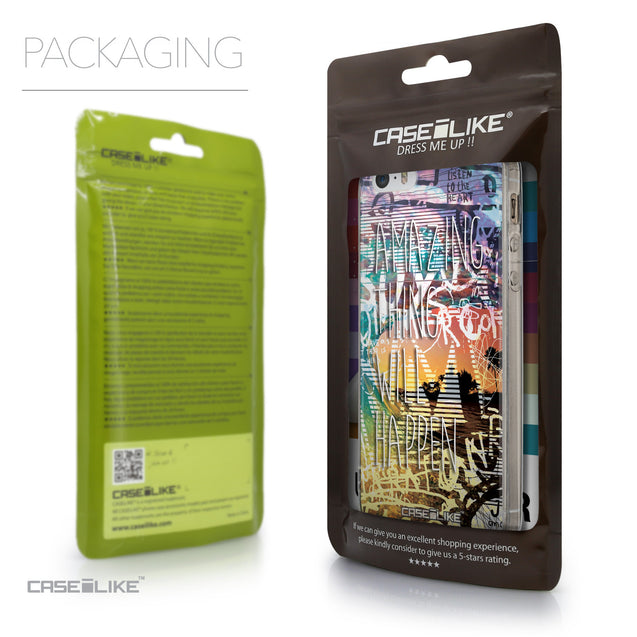 Packaging - CASEiLIKE Apple iPhone SE back cover Graffiti 2729