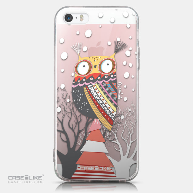 CASEiLIKE Apple iPhone SE back cover Owl Graphic Design 3317