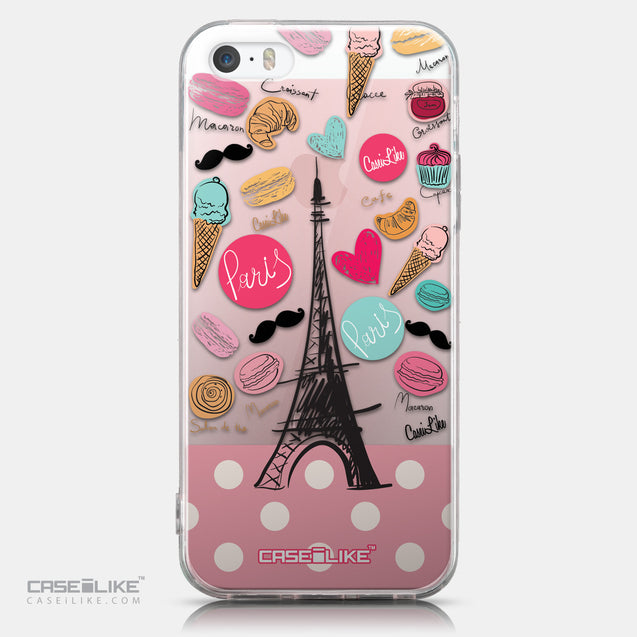 CASEiLIKE Apple iPhone SE back cover Paris Holiday 3904