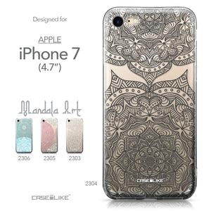 Apple iPhone 7 case Mandala Art 2304 Collection | CASEiLIKE.com