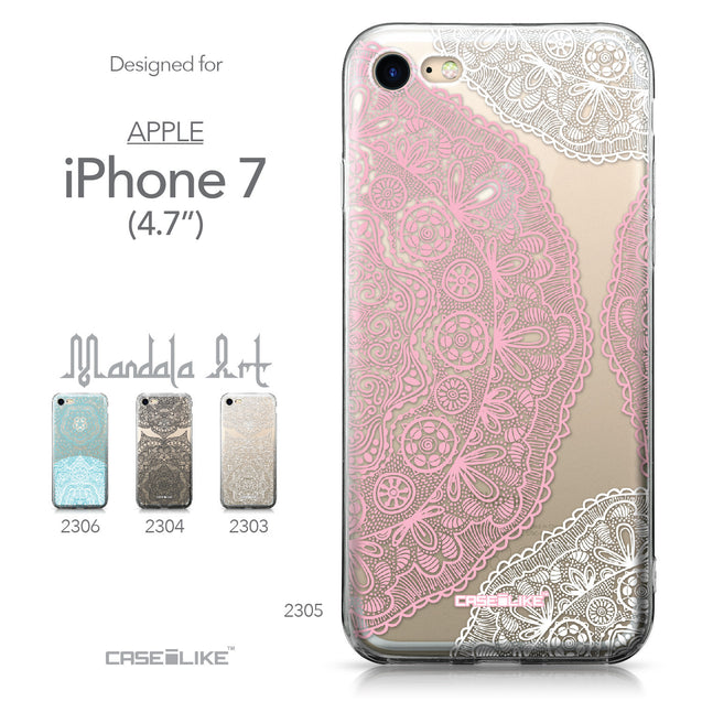 Apple iPhone 7 case Mandala Art 2305 Collection | CASEiLIKE.com