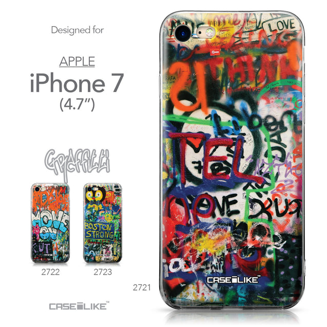 Apple iPhone 7 case Graffiti 2721 Collection | CASEiLIKE.com