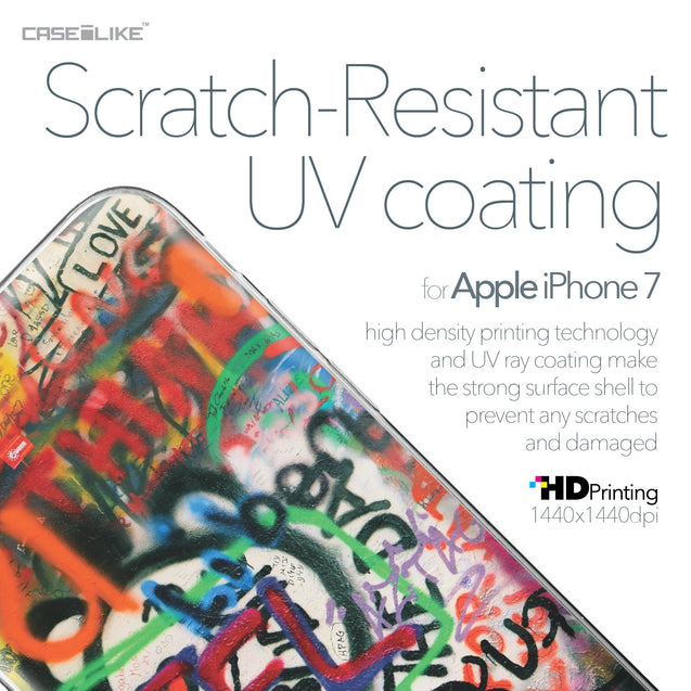 Apple iPhone 7 case Graffiti 2721 with UV-Coating Scratch-Resistant Case | CASEiLIKE.com