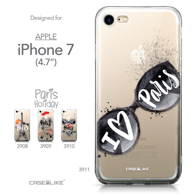 Apple iPhone 7 case Paris Holiday 3911 Collection | CASEiLIKE.com