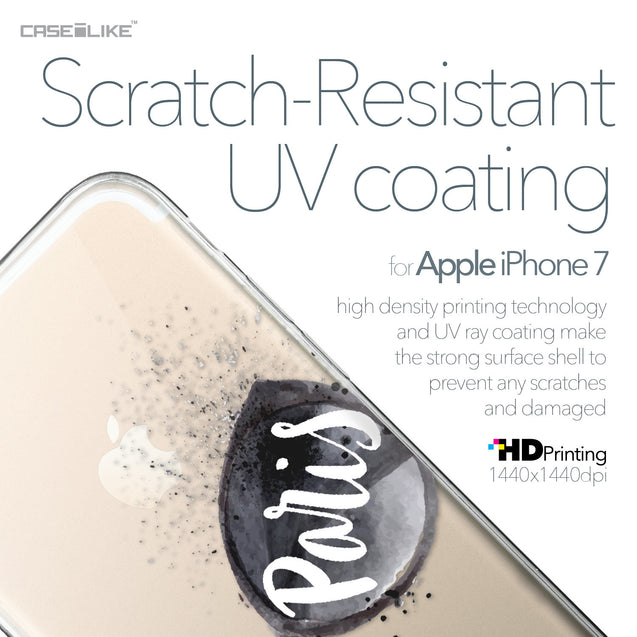 Apple iPhone 7 case Paris Holiday 3911 with UV-Coating Scratch-Resistant Case | CASEiLIKE.com