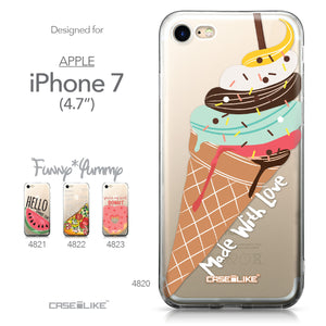 Apple iPhone 7 case Ice Cream 4820 Collection | CASEiLIKE.com