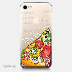 Apple iPhone 7 case Pizza 4822 | CASEiLIKE.com