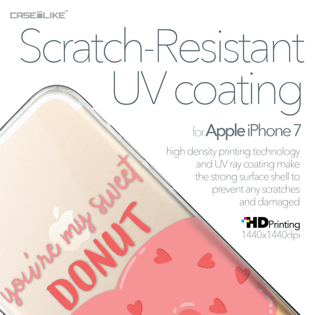 Apple iPhone 7 case Dounuts 4823 with UV-Coating Scratch-Resistant Case | CASEiLIKE.com
