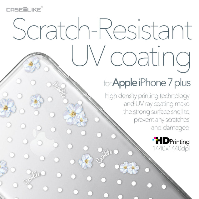 Apple iPhone 7 Plus case Watercolor Floral 2235 with UV-Coating Scratch-Resistant Case | CASEiLIKE.com