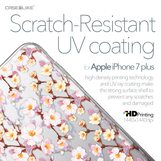 Apple iPhone 7 Plus case Watercolor Floral 2236 with UV-Coating Scratch-Resistant Case | CASEiLIKE.com