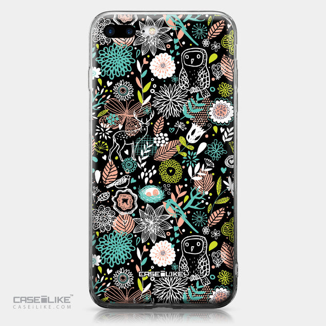 Apple iPhone 7 Plus case Spring Forest Black 2244 | CASEiLIKE.com