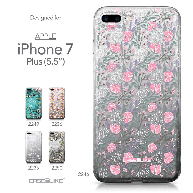 Apple iPhone 7 Plus case Flowers Herbs 2246 Collection | CASEiLIKE.com