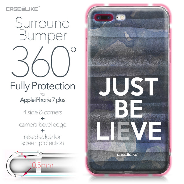 Apple iPhone 7 Plus case Quote 2430 Bumper Case Protection | CASEiLIKE.com