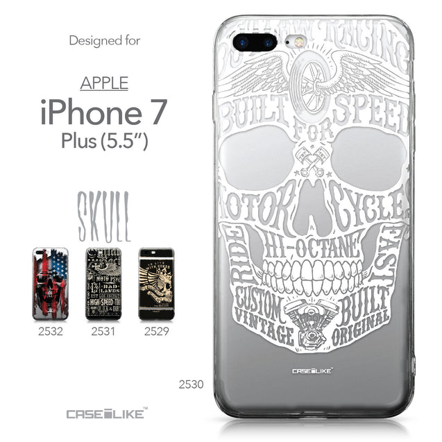 Apple iPhone 7 Plus case Art of Skull 2530 Collection | CASEiLIKE.com