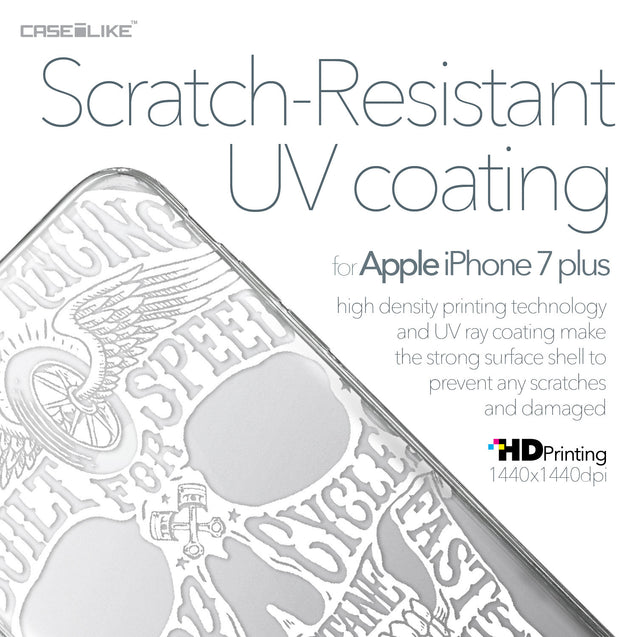 Apple iPhone 7 Plus case Art of Skull 2530 with UV-Coating Scratch-Resistant Case | CASEiLIKE.com