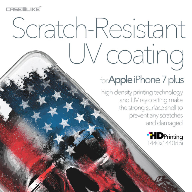 Apple iPhone 7 Plus case Art of Skull 2532 with UV-Coating Scratch-Resistant Case | CASEiLIKE.com