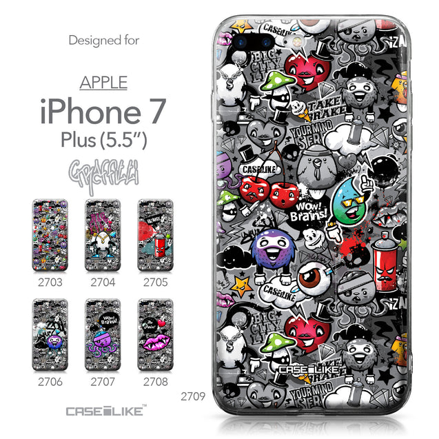 Apple iPhone 7 Plus case Graffiti 2709 Collection | CASEiLIKE.com