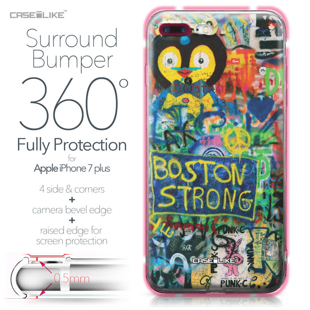 Apple iPhone 7 Plus case Graffiti 2723 Bumper Case Protection | CASEiLIKE.com