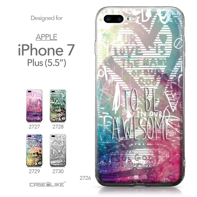 Apple iPhone 7 Plus case Graffiti 2726 Collection | CASEiLIKE.com
