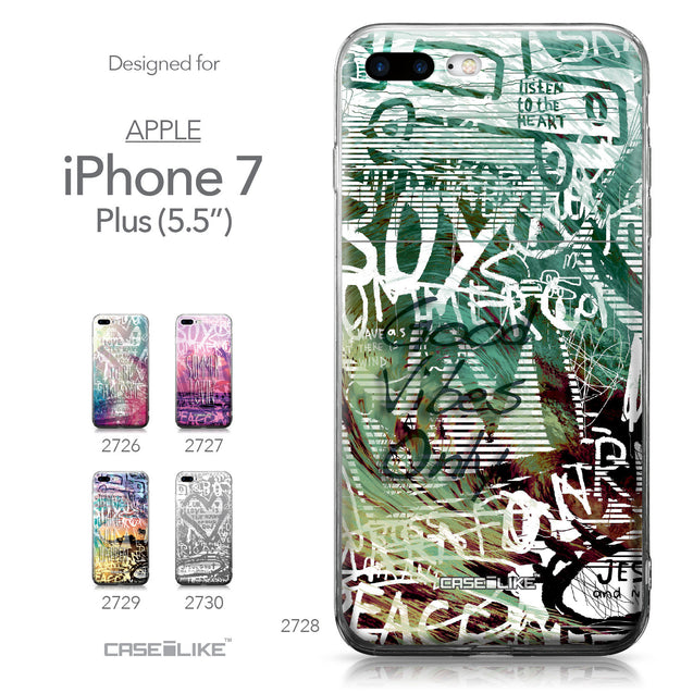 Apple iPhone 7 Plus case Graffiti 2728 Collection | CASEiLIKE.com