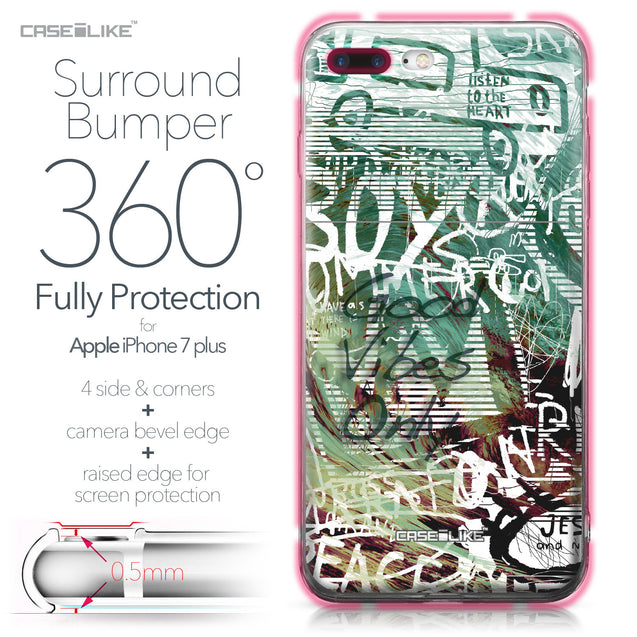 Apple iPhone 7 Plus case Graffiti 2728 Bumper Case Protection | CASEiLIKE.com