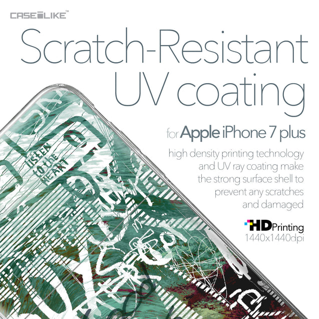 Apple iPhone 7 Plus case Graffiti 2728 with UV-Coating Scratch-Resistant Case | CASEiLIKE.com