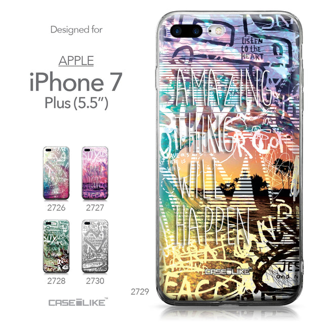 Apple iPhone 7 Plus case Graffiti 2729 Collection | CASEiLIKE.com