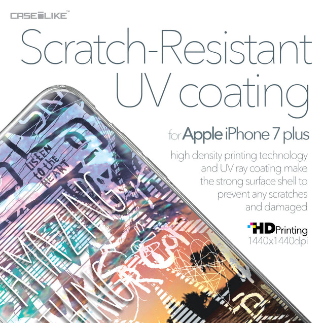 Apple iPhone 7 Plus case Graffiti 2729 with UV-Coating Scratch-Resistant Case | CASEiLIKE.com