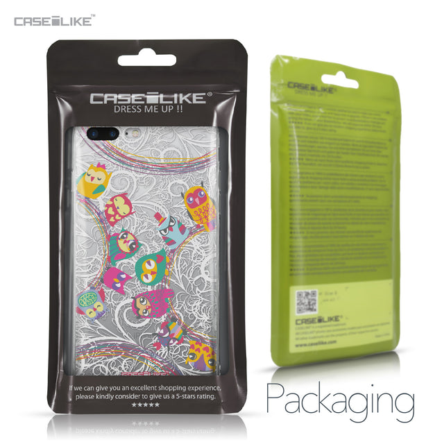 Apple iPhone 7 Plus case Owl Graphic Design 3316 Retail Packaging | CASEiLIKE.com
