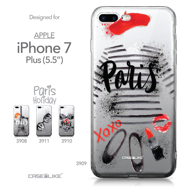 Apple iPhone 7 Plus case Paris Holiday 3909 Collection | CASEiLIKE.com