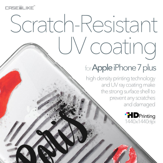 Apple iPhone 7 Plus case Paris Holiday 3909 with UV-Coating Scratch-Resistant Case | CASEiLIKE.com
