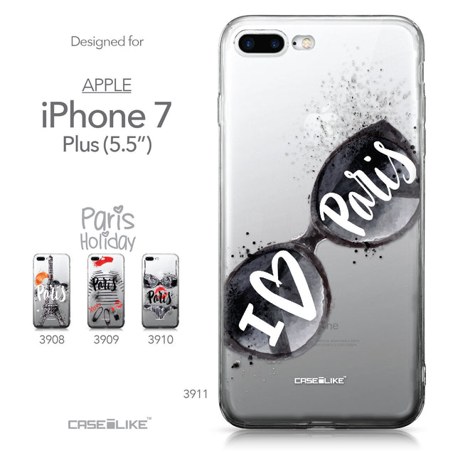 Apple iPhone 7 Plus case Paris Holiday 3911 Collection | CASEiLIKE.com