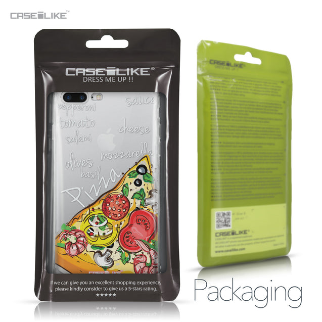 Apple iPhone 7 Plus case Pizza 4822 Retail Packaging | CASEiLIKE.com