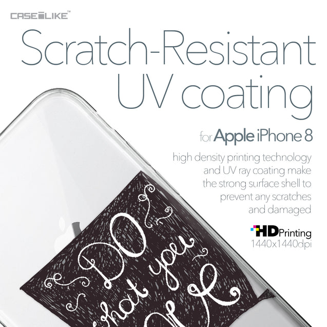 Apple iPhone 8 case Quote 2400 with UV-Coating Scratch-Resistant Case | CASEiLIKE.com