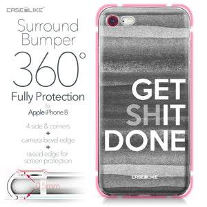 Apple iPhone 8 case Quote 2429 Bumper Case Protection | CASEiLIKE.com