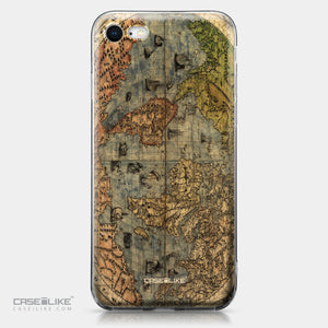 Apple iPhone 8 case World Map Vintage 4608 | CASEiLIKE.com