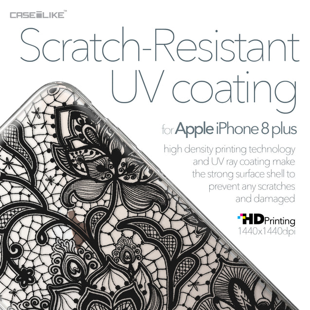 Apple iPhone 8 Plus case Lace 2037 with UV-Coating Scratch-Resistant Case | CASEiLIKE.com