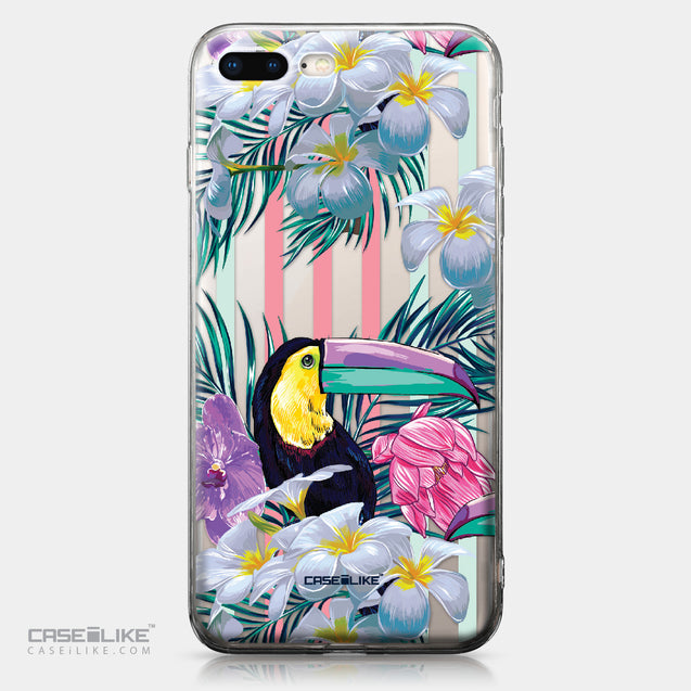 Apple iPhone 8 Plus case Tropical Floral 2240 | CASEiLIKE.com