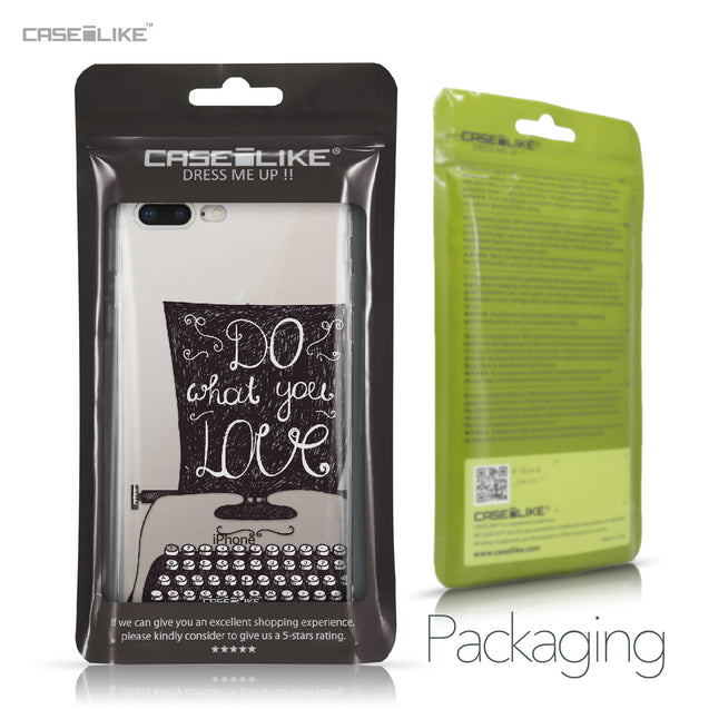 Apple iPhone 8 Plus case Quote 2400 Retail Packaging | CASEiLIKE.com