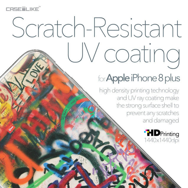 Apple iPhone 8 Plus case Graffiti 2721 with UV-Coating Scratch-Resistant Case | CASEiLIKE.com