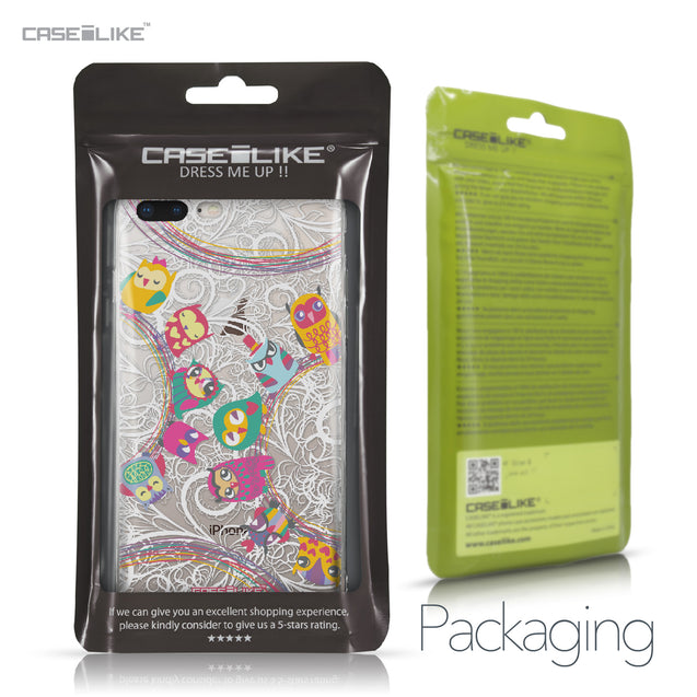 Apple iPhone 8 Plus case Owl Graphic Design 3316 Retail Packaging | CASEiLIKE.com