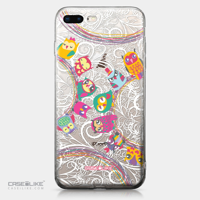 Apple iPhone 8 Plus case Owl Graphic Design 3316 | CASEiLIKE.com